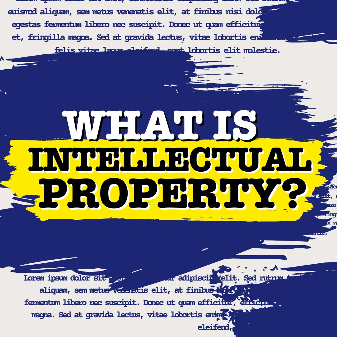 Headline says What is Intellectual Property