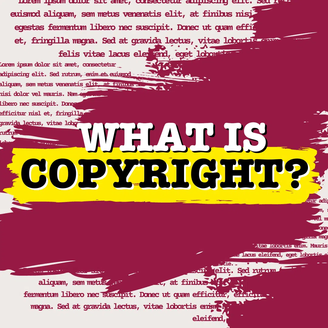 Headline says What is Copyright?